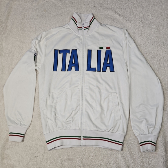 Italina Other - Italina White Jacket with Italia Emblem